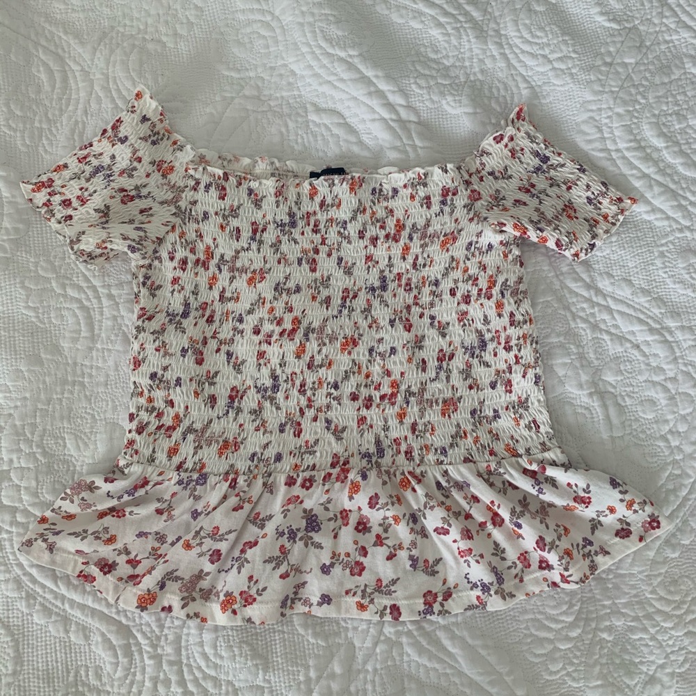 American Eagle Floral Shirt